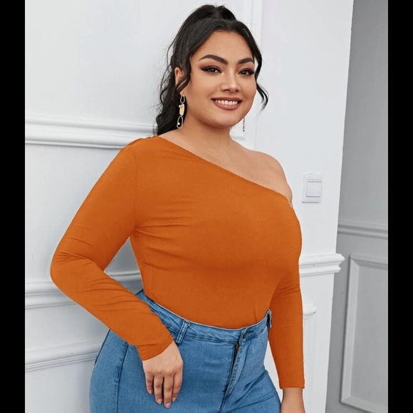 Asymmetrical T Shirt (Ginger) - Picture 2 of 4